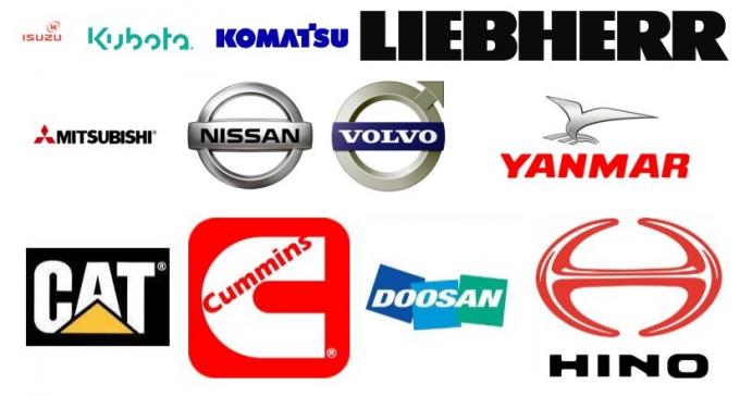 excavator brands list