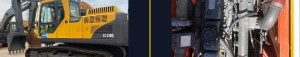 Volvo EC210 vs Doosan DH225 comparison banner
